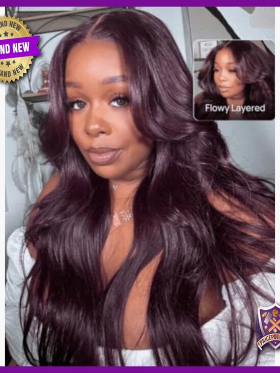 Human Hair Glueless Wig Pre Plucked Bleached Knots 13x4 Lace 18 Inch main image 4